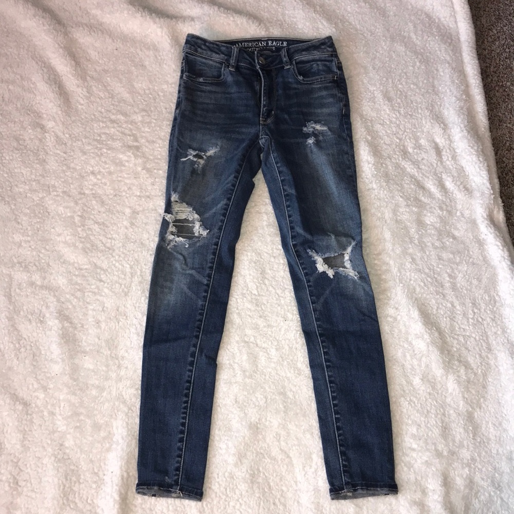 American Eagle Skinny Jean Distressed